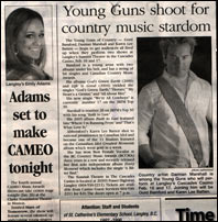 Ron Briggs - Emily Adams CD production