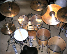 Ron Briggs drumkit