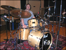 Drummer Ron Briggs provides recording sessions, gigging, drumming and music production services